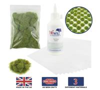 WWS Kit Creazione Ciuffi d’Erba Primavera - Modellismo Wargame Scenario Terrain