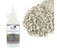 WWS Kit di Pietrisco & Colla per Massicciata Ferroviaria Modellismo e Diorama