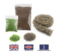 WWS Kit Materiali Base per Siepi Estate - Modellismo Wargame Terrain Diorama