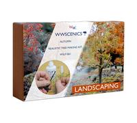 WWS Kit per Alberi Realistici | Scegli il Colore | Modelli Scenari e Diorama