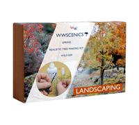 WWS Kit per Alberi Realistici | Scegli il Colore | Modelli Scenari e Diorama