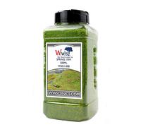 WWS War World Scenics WWScenics | 1mm Primavera Erba Statica | 500ml Can | WSG1-008 | Materiale Realistico Modello Scenario