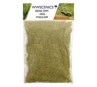 WWS War World Scenics WWScenics | 2mm Secca Erba Statica | 100g | WSG2-049 | Materiale Realistico Modello Scenario