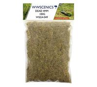 WWS War World Scenics WWScenics | 4mm Secca Erba Statica | 100g | WSG4-049 | Materiale Realistico Modello Scenario
