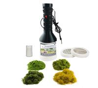 WWS War World Scenics WWScenics Applicatore PRO Grass Grand per Erba Statica con Starter Kit - Modellismo Ferroviario