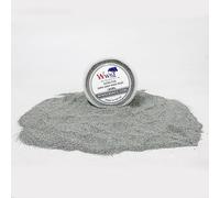 WWScenics Polvere di Rocce Grigio Scuro Extra Fine 0-1mm | 180ml | Modellismo Materiali Paesaggio Scenario Wargame Terrain