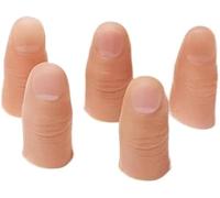 Wwyan Set di 5 dita per trucco magico, punte per pollice finte, puntelli scenografici, scherzo, kit magici e accessori per lo scambio e l'apparizione di trucchi magici