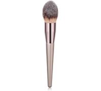 WWZ889 1 pennello per trucco smussato per fondotinta pennello contorno professionale qualità strumento di trucco applicatore applicazione mista (oro di profumo)