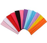 WWZ889 Confezione da 12 fasce elastiche morbide ed elastiche, accessori per capelli per donne e ragazze