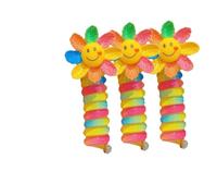 WWZ889 Fasce per capelli colorate con filo telefonico per bambini cavo telefonico dritto a spirale fascette per capelli intrecciate fasce per capelli con filo telefonico (colore: E-3 pezzi)