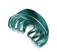 WWZ889 Pinza per capelli da donna, 10,2 cm, con clip per capelli spessi, colore: blu Niagara