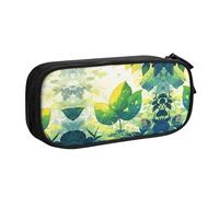 WXCJWD Astuccio per matite con foglie sotto la luce per grandi e semplici e multifunzionali, per ufficio