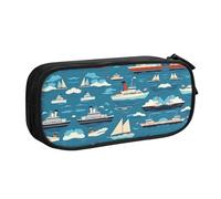 WXCJWD Astuccio portamatite con trasporto marittimo per grandi e semplici e multifunzionali, per ufficio