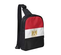 WXCJWD Borsa a tracolla con bandiera del Cile per donne e uomini Borsa a tracolla alla moda Bakpack Casual con tracolla convertibile., Bandiera egiziana, Taglia unica