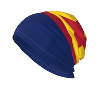 WXCJWD Cappello lavorato a maglia con bandiera dell'Arizona, elastico e adatto per corsa, passeggiate, ciclismo e uso quotidiano. Nero
