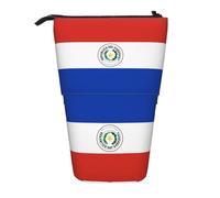 WXCJWD Flag of Paraguay - Astuccio telescopico retrattile per matite e articoli di cancelleria, adatto per ambienti di ufficio