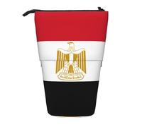 WXCJWD Matita telescopica retrattile con bandiera egiziana, astuccio portatile per trucchi e cancelleria, adatto per ambienti di ufficio