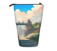 WXCJWD Outside The Castle Gate Pencil - Astuccio telescopico retrattile per trucchi e articoli di cancelleria, adatto per ambienti di ufficio