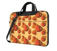 WXCJWD Simpatico piccolo criceto portatile e tablet, design elegante, tessuto resistente e impermeabile, business casual, Nero , 13 inch