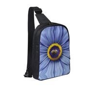 WXCJWD wolf under moon Borse a tracolla per donne e uomini Borsa a tracolla alla moda Bakpack Casual con tracolla convertibile., Ape Cuore Fiore, Taglia unica