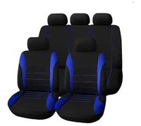 WXEXUDIN Auto Set Coprisedili per Lancia Ypsilon Elefantino Coprisedili, Traspirante Set Fodere Anteriori Posteriori Copri Auto Protezione Traspirante Interni Accessori,Blue