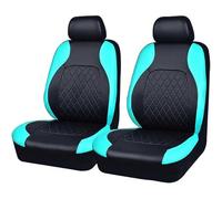 WXEXUDIN Coprisedile Coprisedili Auto, per VW Tiguan Allspace Life Elegance R-Line 7-Seater 2017-2022 2 Pezzi Anteriore Set Copri-Sedile Fodere Set Completo Protezione Coprisedile Accessori,Green
