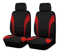 WXEXUDIN Coprisedili Auto,per VW Tiguan 2016-2019 2020 2021 2022 2023 SEL R-Line Elegance Set Copri-Sedile Fodere per Anteriori,Copri Sedile Auto Protezioni Sedili Accessori Interno(2 Pezzi),Red