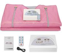 WXF86djl Home Spa Sauna Perdita di Peso Brucia Grassi Coperta for Sauna riscaldata Coperta for Sauna Perdita di Peso Detox Home Spa Salon Macchina for Il Fitness(Pink)