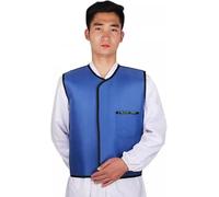 WXF86djl Suits Grembiule di protezione anti-raggi X blu in piombo adatto for torace, schiena e parte superiore del corpo(0.35mmpb,L 70cm)