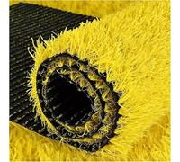 WXF86djl Tappetino da Giardino Prato Artificiale ad Alta densità Prato Realistico da Giardino Pet Dog Prato Giallo Erba Artificiale Tappetino da Giardino Decorazione del Prato Modello