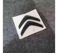 WXGBH Auto Emblema per Citroen C1 2008-2012 3-Door,Materiale ABS Stemma Logo per Cofano Anteriore e Posteriore Adesiva per Auto Autovettura Stemmi Auto Accessorio,Silver