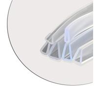 WXGMP Protezione Trasparente per Bordi in Vetro A Forma di U in Silicone, per Bordi di Mobili in Compensato, Adatti per 10mm(5m-16.4ftx10-11mm)