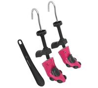 WXGTBKPR Set di tendiscarpe e calzascarpe, in plastica, da donna | Adatto per EU 34-37, regolabile per larghezza e tensione, include 8 gommini