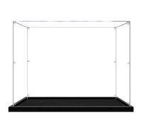 WXHJM Scatola di Visualizzazione Acrilica per LG 76435 Castello di Hogwarts: Sala Grande Modello, Vetrina Modello Collectibles Antipolvere (Solo Vetrina Teca, Senza Modello) 50 * 25 * 45cm 2mm