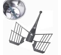 Wxinsheng Frusta a Farfalla per Bimby TM5 TM6 TM31,Lama per miscelazione a Farfalla Nera,Accessorio Mixer Multifunzione in Plastica Alimentare,per Miscelazione Uniforme di Salse,Impasti e Smoothie