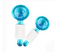 Wxinsheng Ice Roller Ball,2Pcs Facial Ice Globes,Massage Ice Ball Skin Care Tool,Tonifica la Pelle e Migliora la Circolazione Sanguigna,Riducono Il Gonfiore e Le Occhiaie