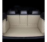 WXJFFF Tappeto Bagagliaio Auto per Land Rover Range Rover Velar 2017-2020, Copertura Totale Pelle Tappetino Vasca Bagagliaio Impermeabile AntiGraffio Accessori Interni,Beige