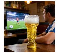 WXJHNYBS Bicchiere Birra per Coppa Del Mondo, 800ml Bicchieri Birra, Bicchieri Birra Particolari per Fidanzato Nonno Papà Zio Fratello Marito