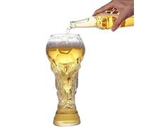 WXJHNYBS Boccale Birra per la Coppa del Mondo di Calcio 2026, 800ml Boccale Birra, Bicchieri Cocktail Vetro per Birra e Cocktail