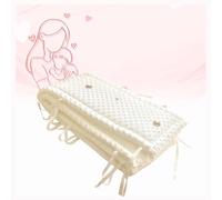 WXJHNYBS Copertura Del Bordo, Morbido,Traspirante Barriera Del Sonno Facile Da Installare,Lavabile Cuscino Traspirante Per Prevenire Le Collisioni Con Gli Animali Domestici,200x28cm