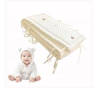 WXJHNYBS Copriletto - Morbido,Fibra Di Poliestere Rivestimento Del Letto Facile Da Installare,Protezione Completa Parapetto Morbido Per Prevenire Le Collisioni Con Gli Animali Domestici,150x28cm
