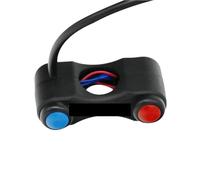 WXJOZDS Interruttore for Moto, Bicicletta elettrica, Scooter, Manubrio da 7/8" e 22 mm, Interruttore for clacson antinebbia, ON/off, Avvio a 2 Pulsanti(Mode 3)