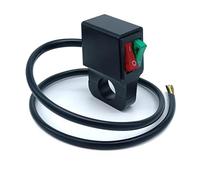 WXJOZDS Interruttori for Moto in Lega di Alluminio CNC da 22 mm con Montaggio sul Manubrio, Pulsante Interruttore luci Emergenza, Stop, fendinebbia, ATV e Scooter