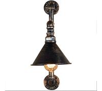 WXKAGF Applique da Parete Industriale retrò, Applique da Camera da Letto Vintage in Metallo, Lampada da Parete E27 Lampadina Edison, faretto Antico 3000K per Illuminazione Interna del corridoio, con