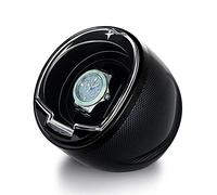 WXKAGF Avvolgitore per Orologi Avvolgitori a Rotazione Singola Deluxe Motore Silenzioso Scatola di Legno 4 modalità 2 modalità di alimentazione-12,8 × 16,5 × 14,9 cm (avvolgitore)