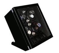 WXKAGF Caricatore Automatico per Orologi 8 + 5 espositore con Motore Estremamente Silenzioso 5 Modelli di Rotazione per la Maggior Parte degli Orologi da Polso (avvolgitore)