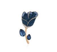 WXKAGF Spilla da Donna Spilla con Fiore Rosa, Accessori per Corpetto da Donna alla Moda Spilla da Abito, Bellissima Spilla con Fiore Rosa, per Regalo di Compleanno per Moglie Spille squisite