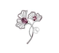 WXKAGF Spilla da Donna Spilla di Perle Spilla di Cristallo Accessori multifunzionali per colletti Bianchi Spilla per Giacca, Sciarpa, Abito o Scialli Spille squisite