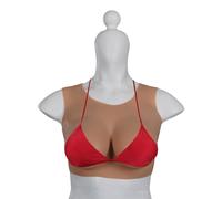 WXLPCGO Seno Finto in Silicone Realistico Tette Finte in Silicone Touch Soft Pettorale per Travestiti Crossdresser Transgender(Size:Coppa D,Color:Color 3)