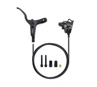 WxMTykx Set Freno Disco Idraulico Montaggio Piatto Leva Freno Lega Alluminio E Pinza 2 Pistoncini Anteriore 830mm Posteriore 1600mm Flessibile Tubo Per Bici Strada Gravel(Right-Rear)